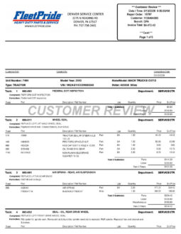 2003 MACK GRANITE CV713 QUINT-AXLE DUMP TRUCK full