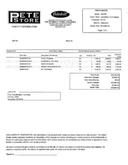 2007 PETERBILT 379 W/29K MILES ON CERTIFIED ENGINE OVERHAUL full