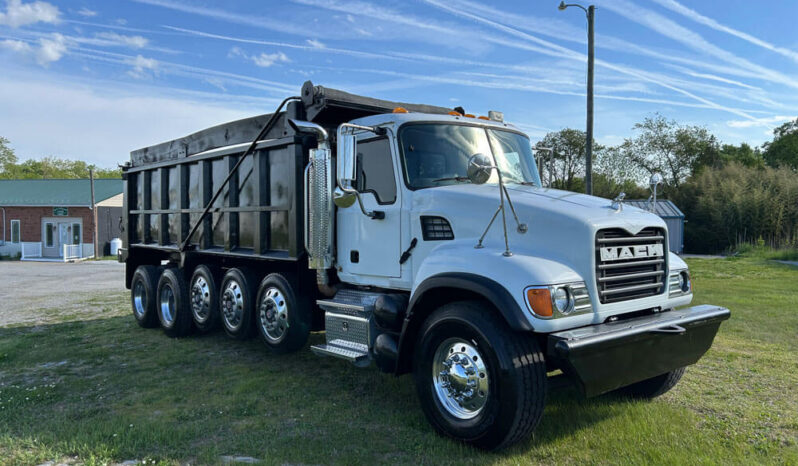 2003 MACK GRANITE CV713 QUINT-AXLE DUMP TRUCK full