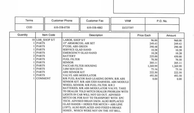 2013 KENWORTH T660 W/266K ON CERTIFIED CUMMINS OVERHAUL full