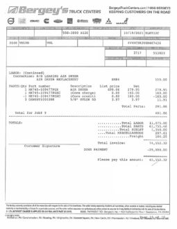 2008 VOLVO VNL64T730 W/ZERO MILES ON REMAN ENGINE full