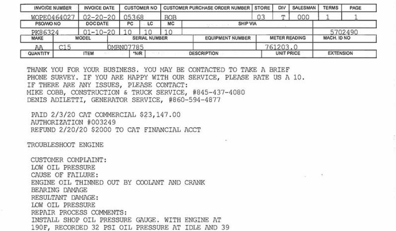 2003 PETERBILT 379 DAY CAB – BIG 500 HP WITH 70K ON CERTIFIED OVERHAUL full