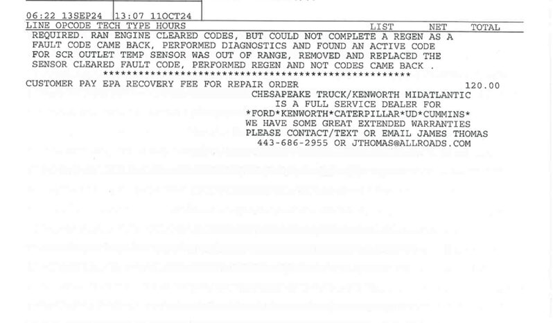 2013 KENWORTH T660 – 266K ON CERTIFIED CUMMINS OVERHAUL full