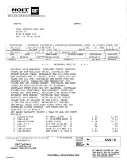 CATERPILLAR 3406B DIESEL ENGINE – SERIAL NUMBER 4CK16093 – 154K MILES ON CAT CERTIFIED OVERHAUL full