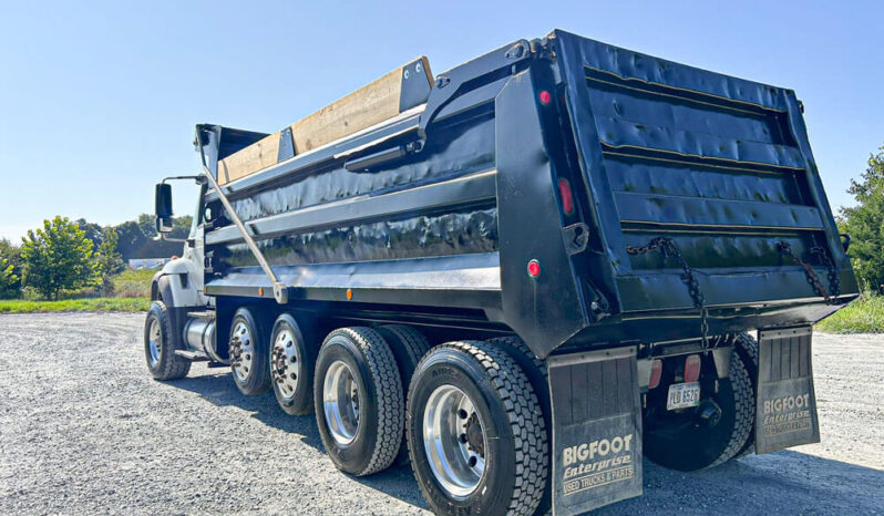 2006 INTERNATIONAL WORKSTAR 7600 QUAD-AXLE DUMP W/ NEW ZERO MILES CRATE CUMMINS ENGINE full