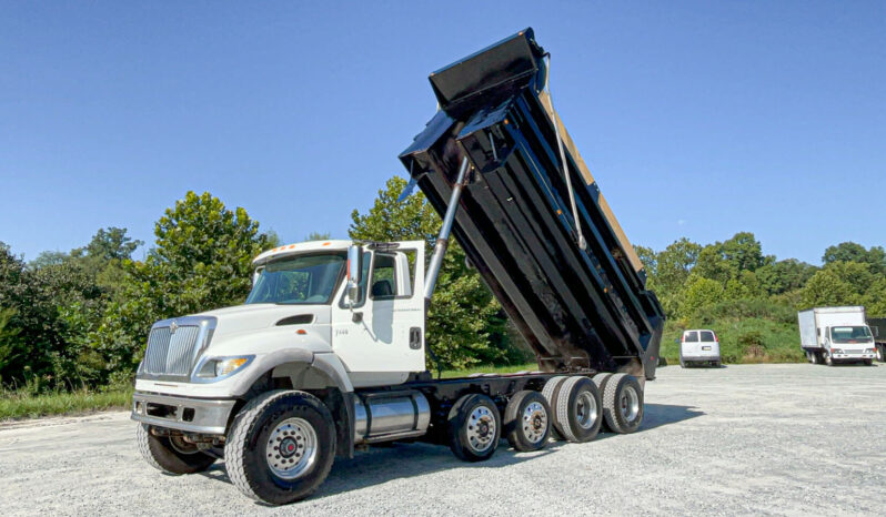 2006 INTERNATIONAL WORKSTAR 7600 QUAD-AXLE DUMP W/ NEW ZERO MILES CRATE CUMMINS ENGINE full