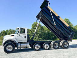 2006 INTERNATIONAL WORKSTAR 7600 QUAD-AXLE DUMP W/ NEW ZERO MILES CRATE CUMMINS ENGINE full