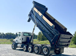 2006 INTERNATIONAL WORKSTAR 7600 QUAD-AXLE DUMP W/ NEW ZERO MILES CRATE CUMMINS ENGINE full