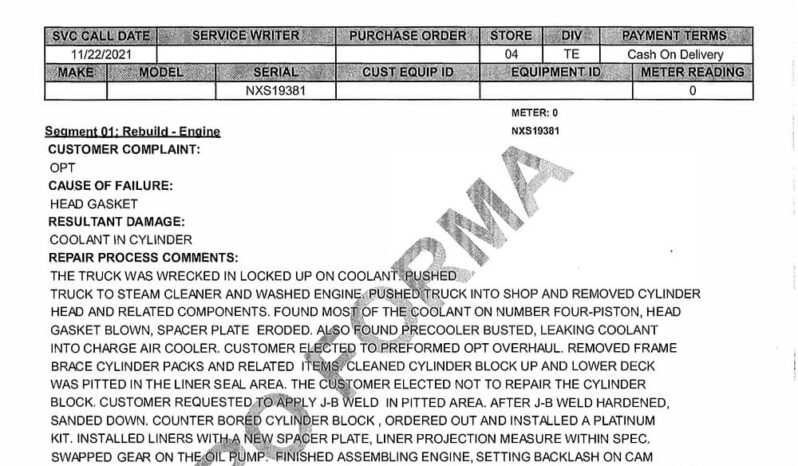 2007 PETERBILT 379 W/266K MILES ON CAT CERTIFIED OVERHAUL full