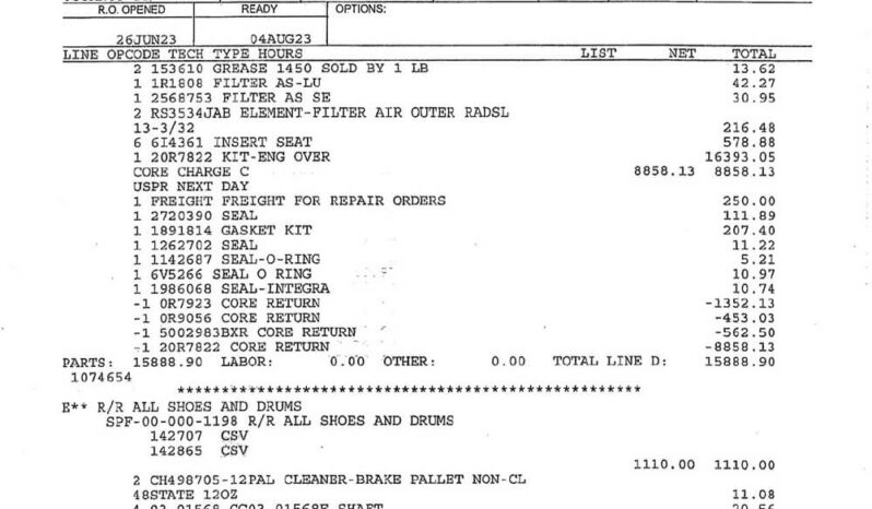 2005 PETERBILT 379EXHD W/81K MILES ON CERTIFIED OVERHAUL full