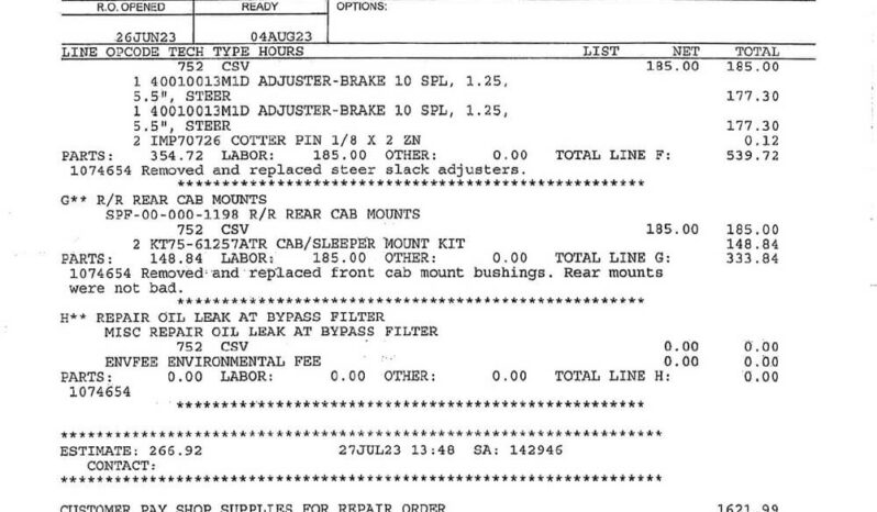 2005 PETERBILT 379EXHD W/81K MILES ON CERTIFIED OVERHAUL full