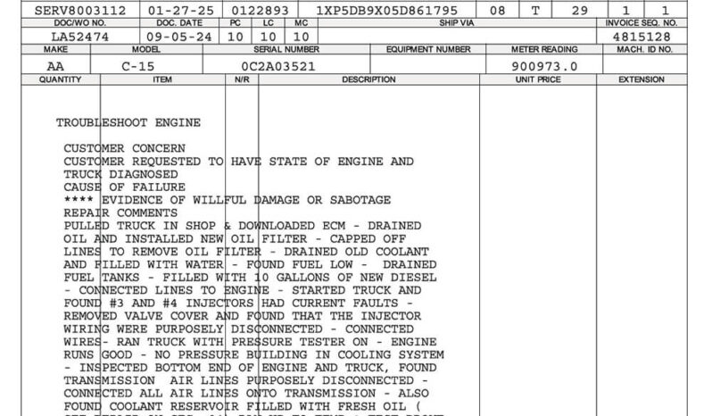2005 PETERBILT 379EXHD W/81K MILES ON CERTIFIED OVERHAUL full
