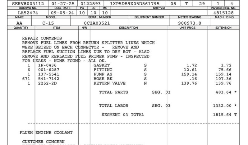 2005 PETERBILT 379EXHD W/81K MILES ON CERTIFIED OVERHAUL full