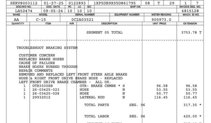 2005 PETERBILT 379EXHD W/81K MILES ON CERTIFIED OVERHAUL full
