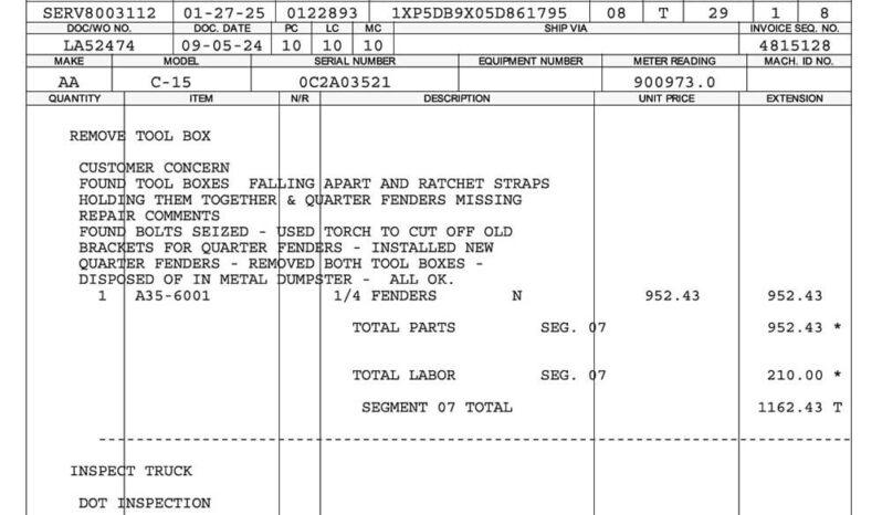 2005 PETERBILT 379EXHD W/81K MILES ON CERTIFIED OVERHAUL full
