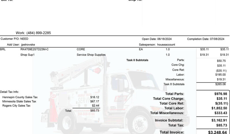2006 KENWORTH W900L W/177K MILES ON CERTIFIED CAT OVERHAUL full