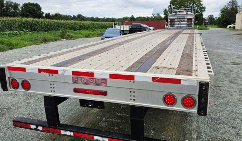 2018 FONTAINE INFINITY FLATBED TRAILER full