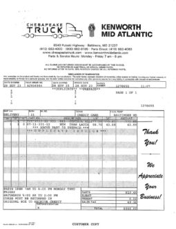 2014 KENWORTH T800 W/457K MILES ON REMAN ENGINE full