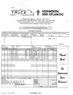 2014 KENWORTH T800 W/457K MILES ON REMAN ENGINE full