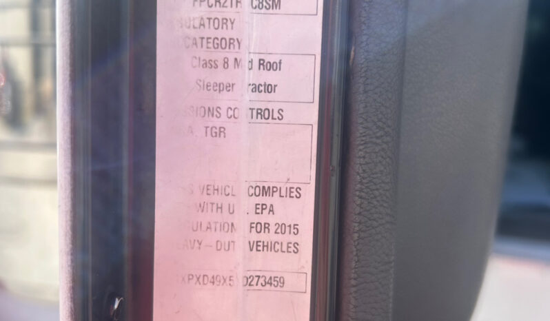 2015 PETERBILT 389 w/550 HP CUMMINS – TWO YEAR UNLIMITED MILEAGE NATIONWIDE WARRANTY full