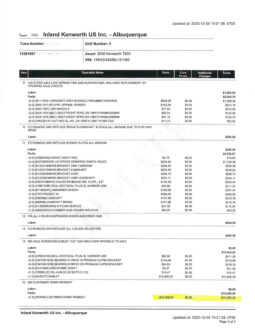 2006 KENWORTH T600 W/64K MILES ON CERTIFIED OVERHAUL full