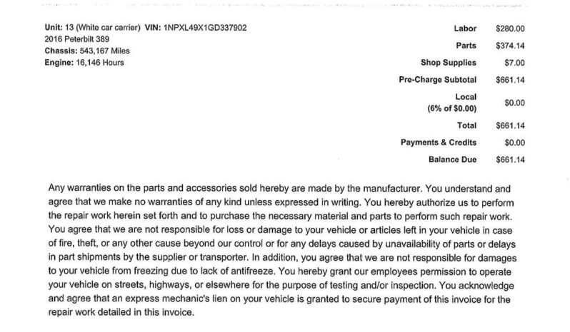 2016 PETERBILT 389 W/OPTIONAL 3 YR WARRANTY full