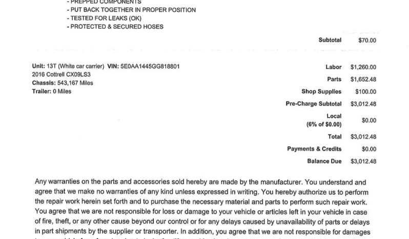 2016 PETERBILT 389 W/OPTIONAL 3 YR WARRANTY full
