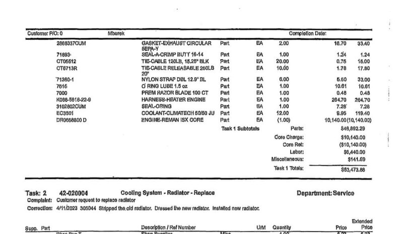 2017 KENWORTH W900 STUDIO SLEEPER W/186K MILES ON REMAN CUMMINS ISX 15 ENGINE full