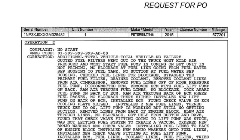 2016 PETERBILT 348 TRI-AXLE DUMP TRUCK W/OPTIONAL 2 YEAR UNLIMITED MILEAGE WARRANTY full