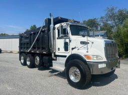 2016 PETERBILT 348 TRI-AXLE DUMP TRUCK W/OPTIONAL 2 YEAR UNLIMITED MILEAGE WARRANTY full