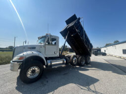 2016 PETERBILT 348 TRI-AXLE DUMP TRUCK W/OPTIONAL 2 YEAR UNLIMITED MILEAGE WARRANTY full