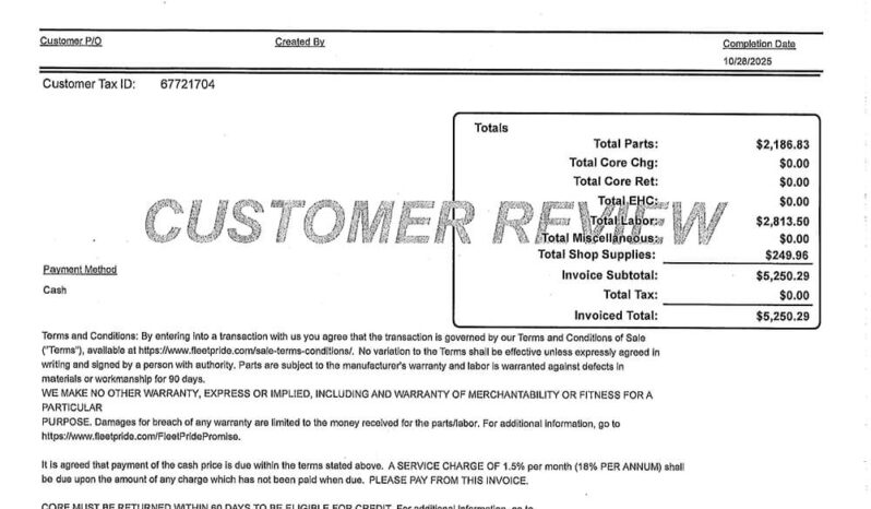 2018 KENWORTH T680 W/10K MILES ON CUMMINS OVERHAUL full