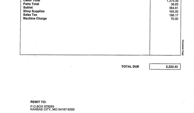 2007 KENWORTH W900L W/167K MILES ON CERTIFIED OVERHAUL full