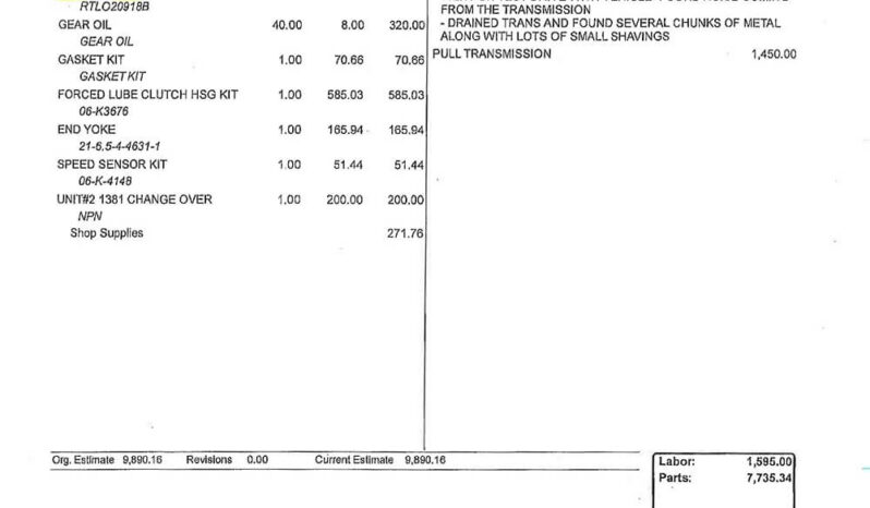 2007 KENWORTH W900L W/167K MILES ON CERTIFIED OVERHAUL full