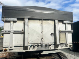 2002 MAC ALUMINUM STEP DECK FLAT BED TRAILER W/ CONESTOGA SIDE KIT full