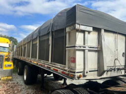 2002 MAC ALUMINUM STEP DECK FLAT BED TRAILER W/ CONESTOGA SIDE KIT full