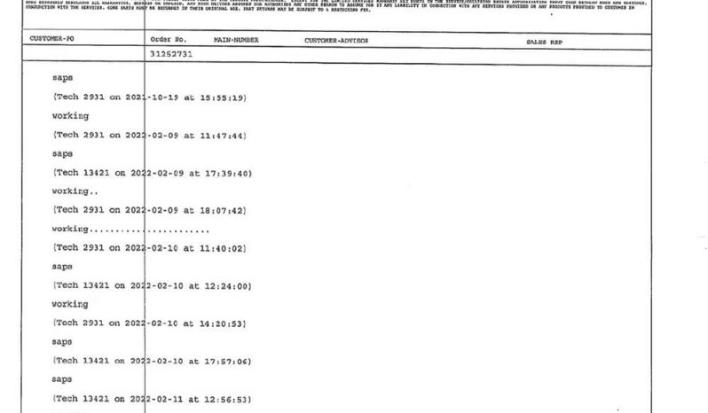 CAT C3406 ENGINE W/140K ON CERTIFIED CAT OVERHAUL full
