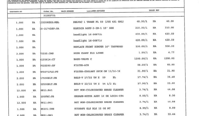 CAT C3406 ENGINE W/140K ON CERTIFIED CAT OVERHAUL full