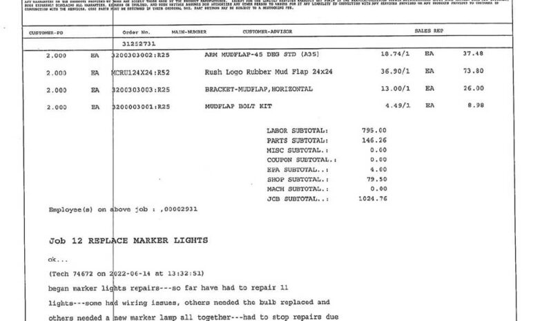 CAT C3406 ENGINE W/140K ON CERTIFIED CAT OVERHAUL full