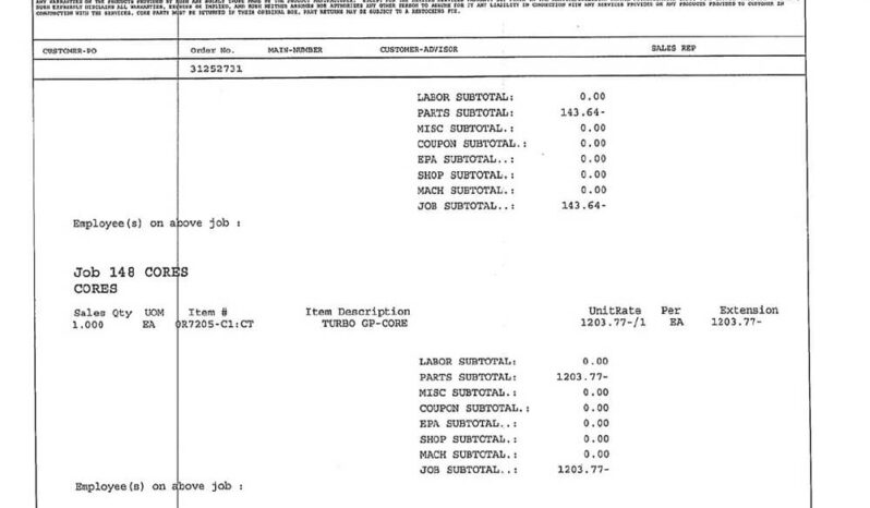 CAT C3406 ENGINE W/140K ON CERTIFIED CAT OVERHAUL full