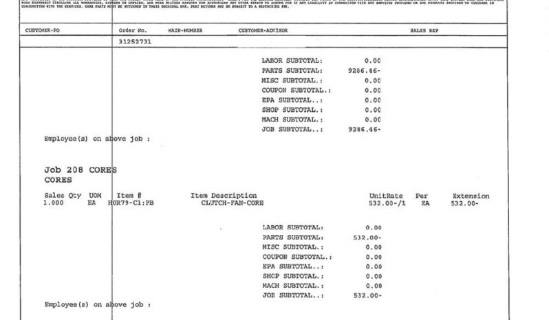 CAT C3406 ENGINE W/140K ON CERTIFIED CAT OVERHAUL full