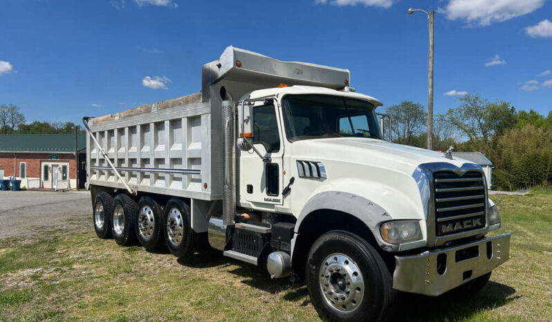 2014 MACK GU713 QUAD-AXLE DUMP TRUCK full