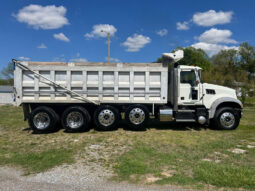 2014 MACK GU713 QUAD-AXLE DUMP TRUCK full