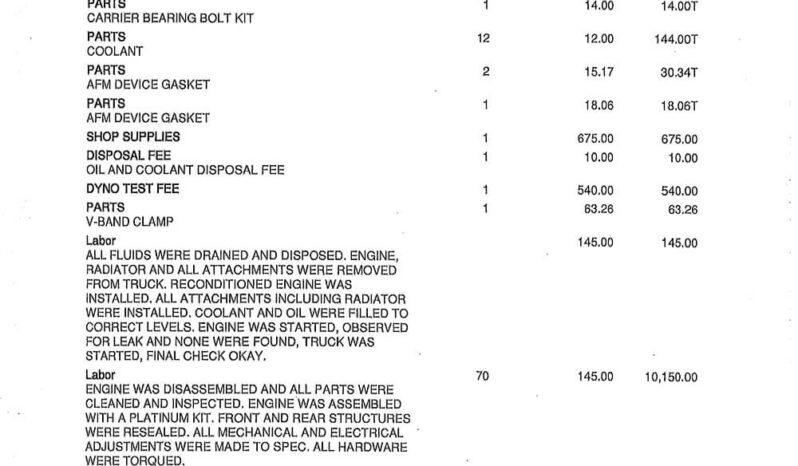 2013 KENWORTH T700 W/60K MILES ON OVERHAUL full