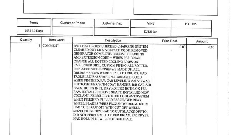 2013 KENWORTH T700 W/60K MILES ON OVERHAUL full