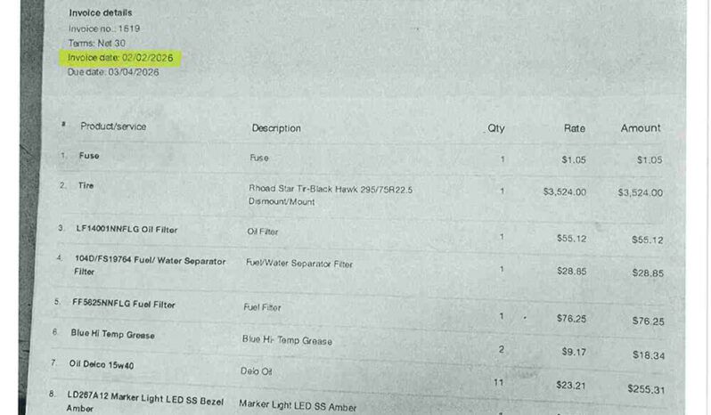 2013 KENWORTH T700 W/60K MILES ON OVERHAUL full