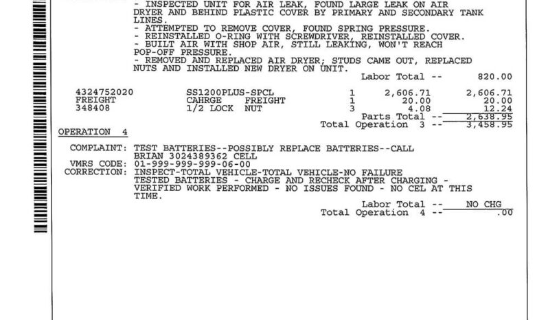 2018 PETERBILT 579 W/70″ SLEEPER & 2-YR WARRANTY full