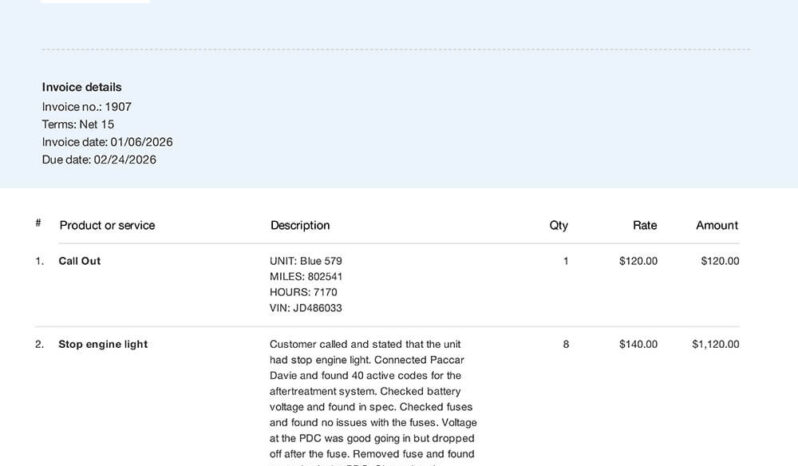 2018 PETERBILT 579 W/70″ SLEEPER & 2-YR WARRANTY full