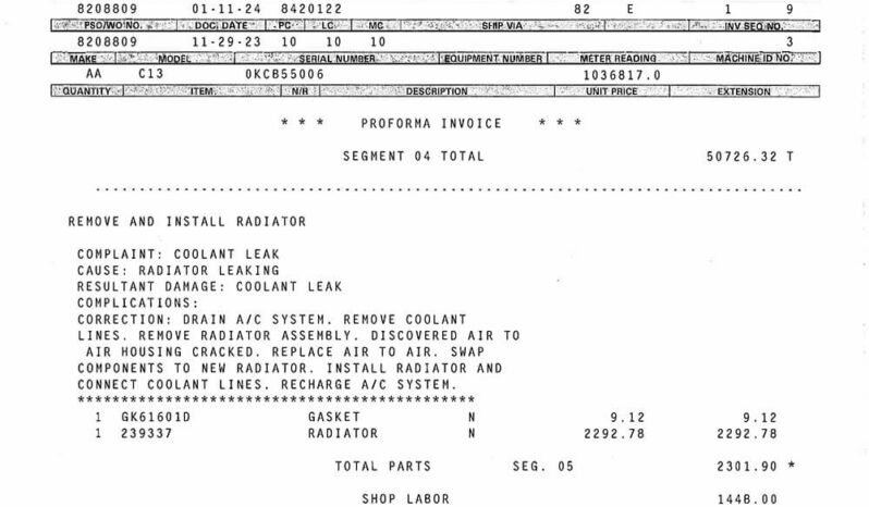 2006 KENWORTH W900L W/67K MILES ON OVERHAUL full