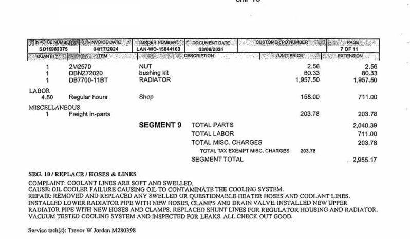 2007 PETERBILT 379 W/127K MILES ON CERTIFIED OVERHAUL full